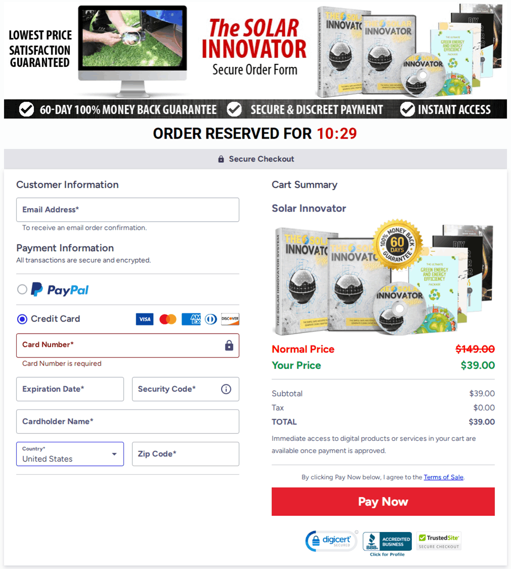 Moray Generator Checkout